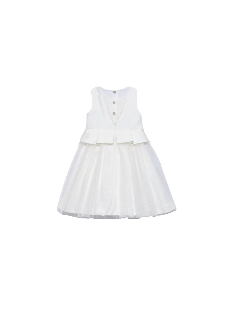 Abel&Lula Rochie fete - Alb -