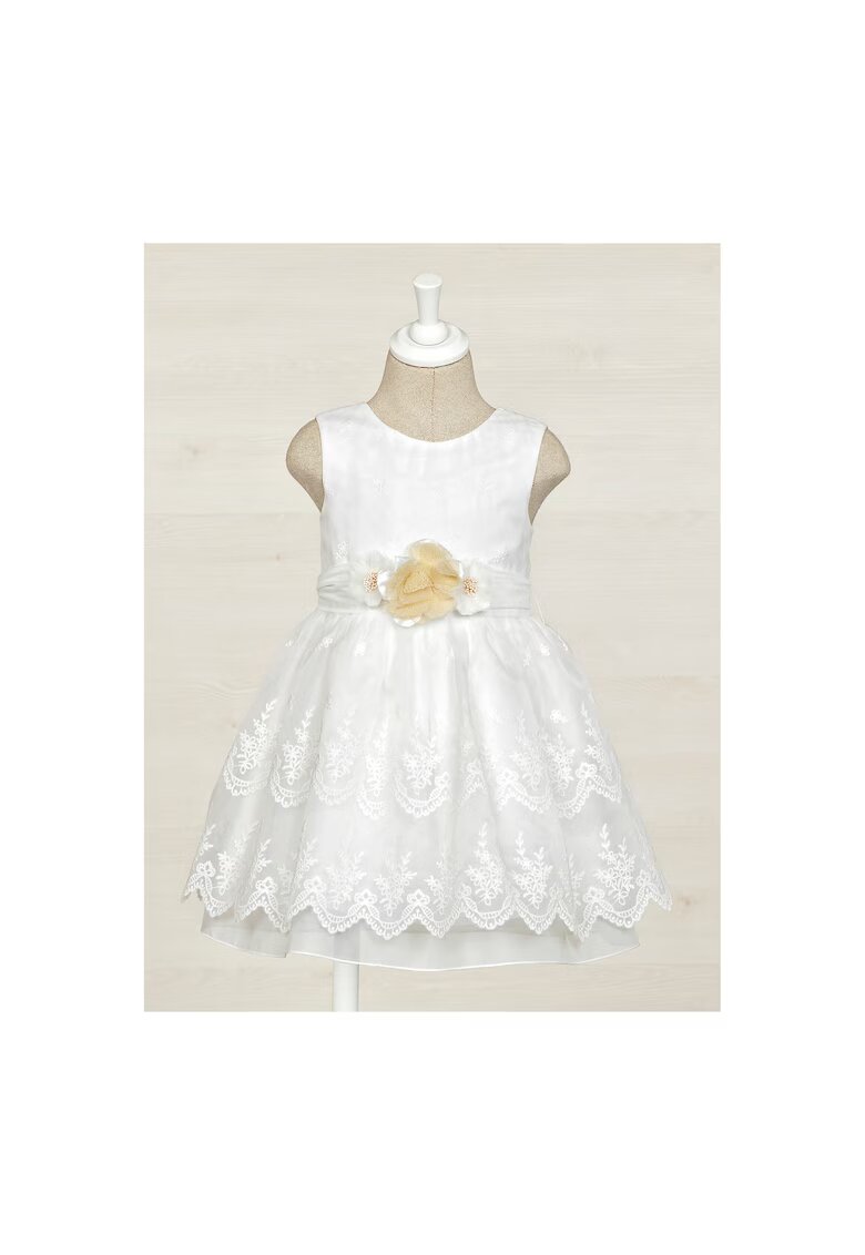 Abel&Lula Rochie fete - 302199532 - Poliester - Alb - Alb