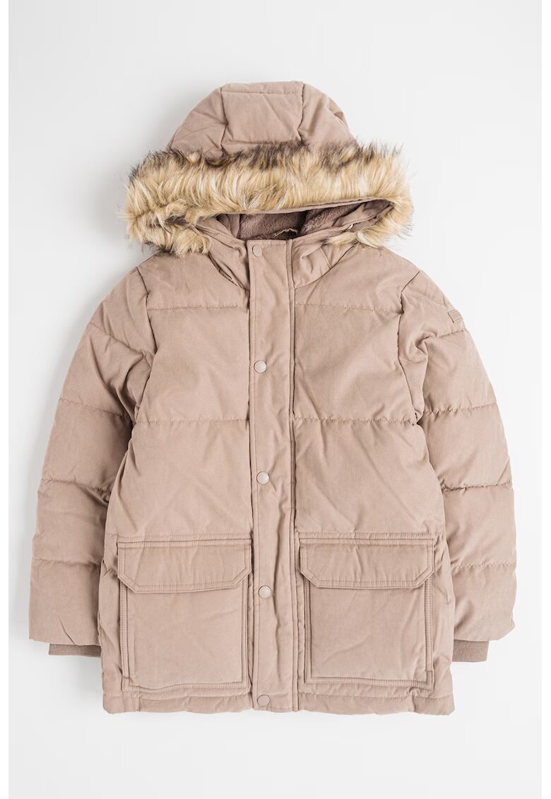 Abercrombie  Fitch Geaca matlasata - Maro camel