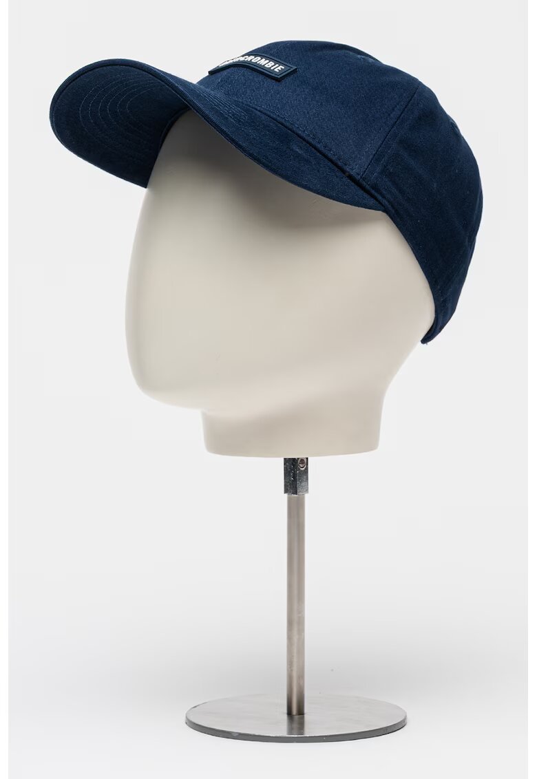 Abercrombie  Fitch Sapca baseball ajustabila cu aplicatie logo - Alb/Bleumarin