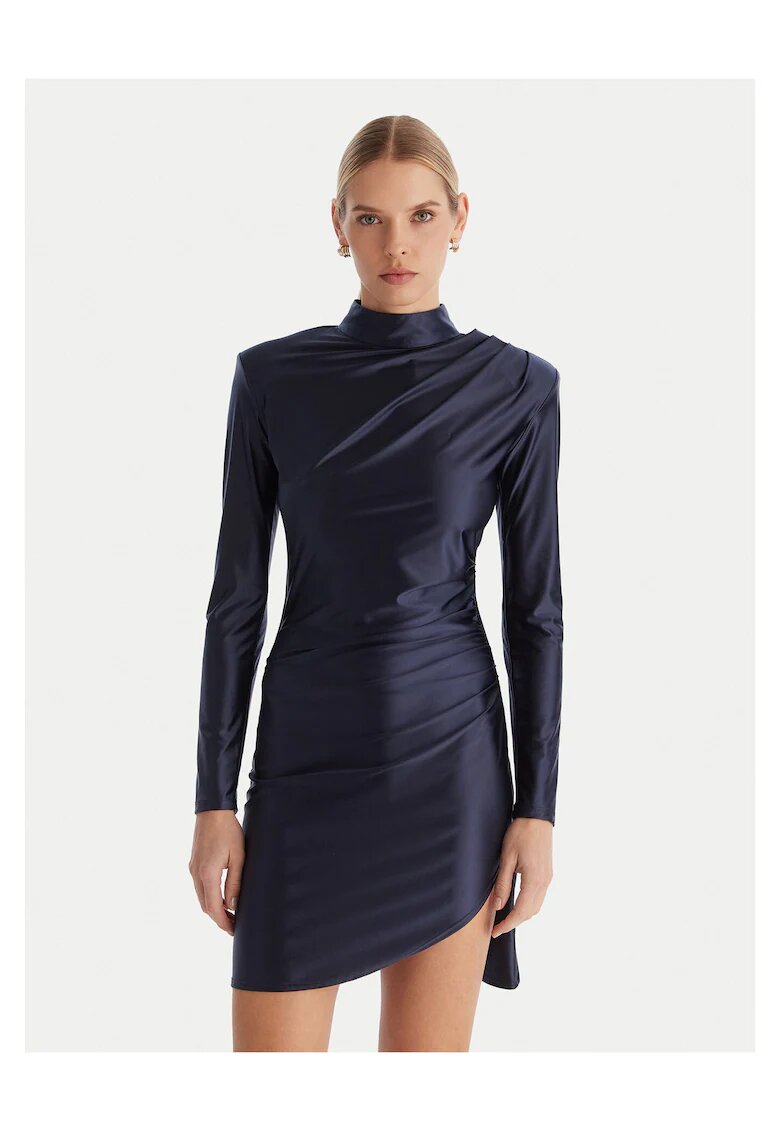 Access fashion Rochie de Cocktail dama bleumarin - fabrica usoara