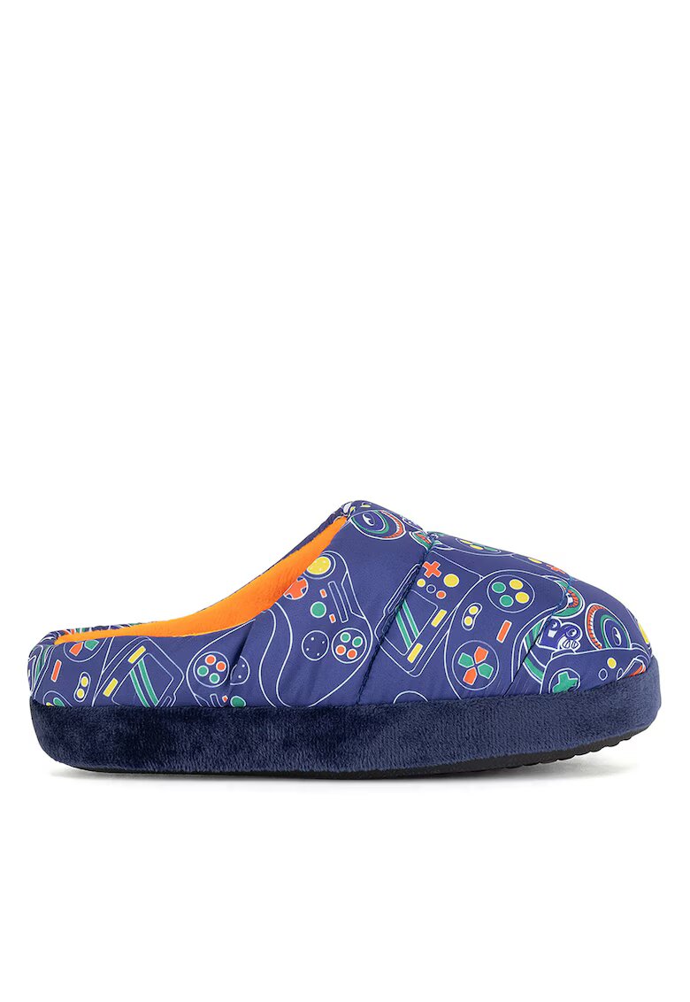 Action boy Papuci de casa pentru baieti P3141001K - Textil - Bleumarin