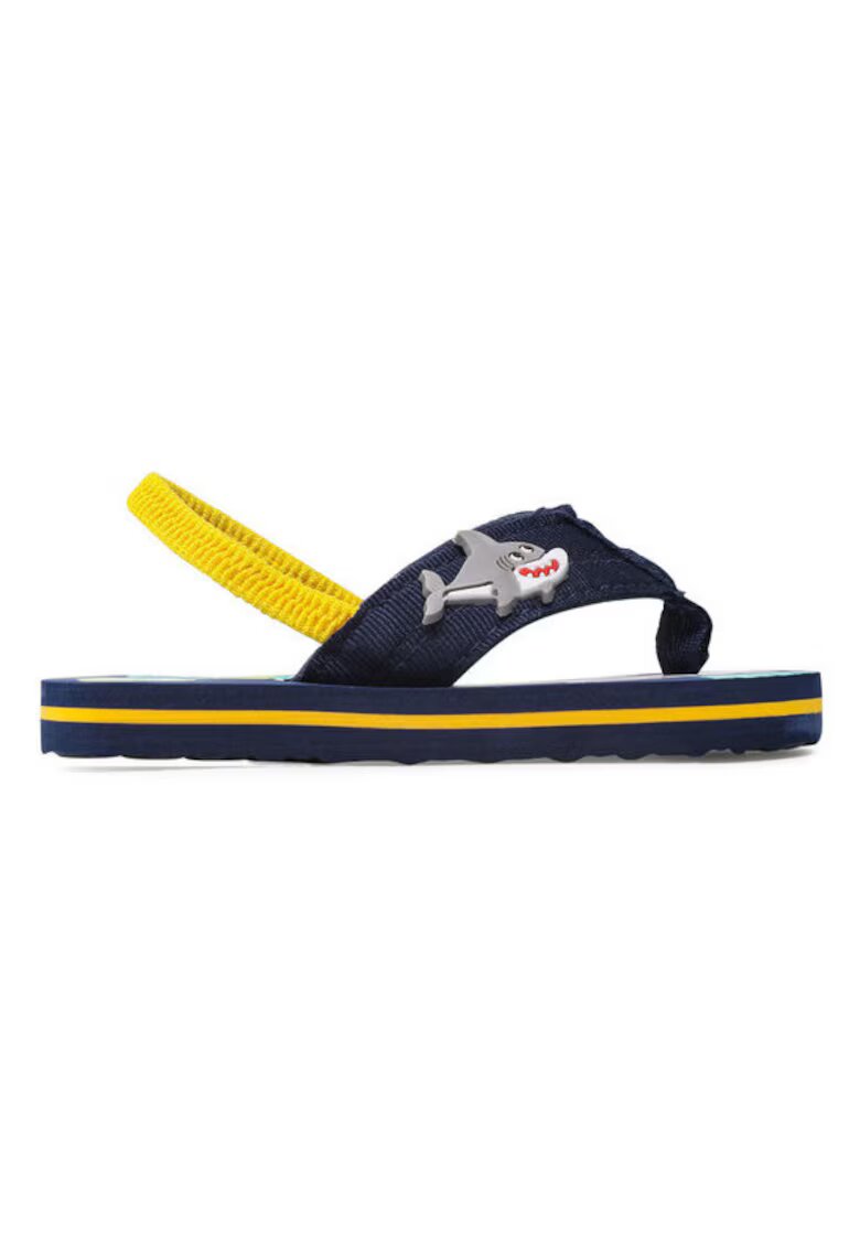 Action boy Sandale copii pentru baieti - textil - bleumarin -