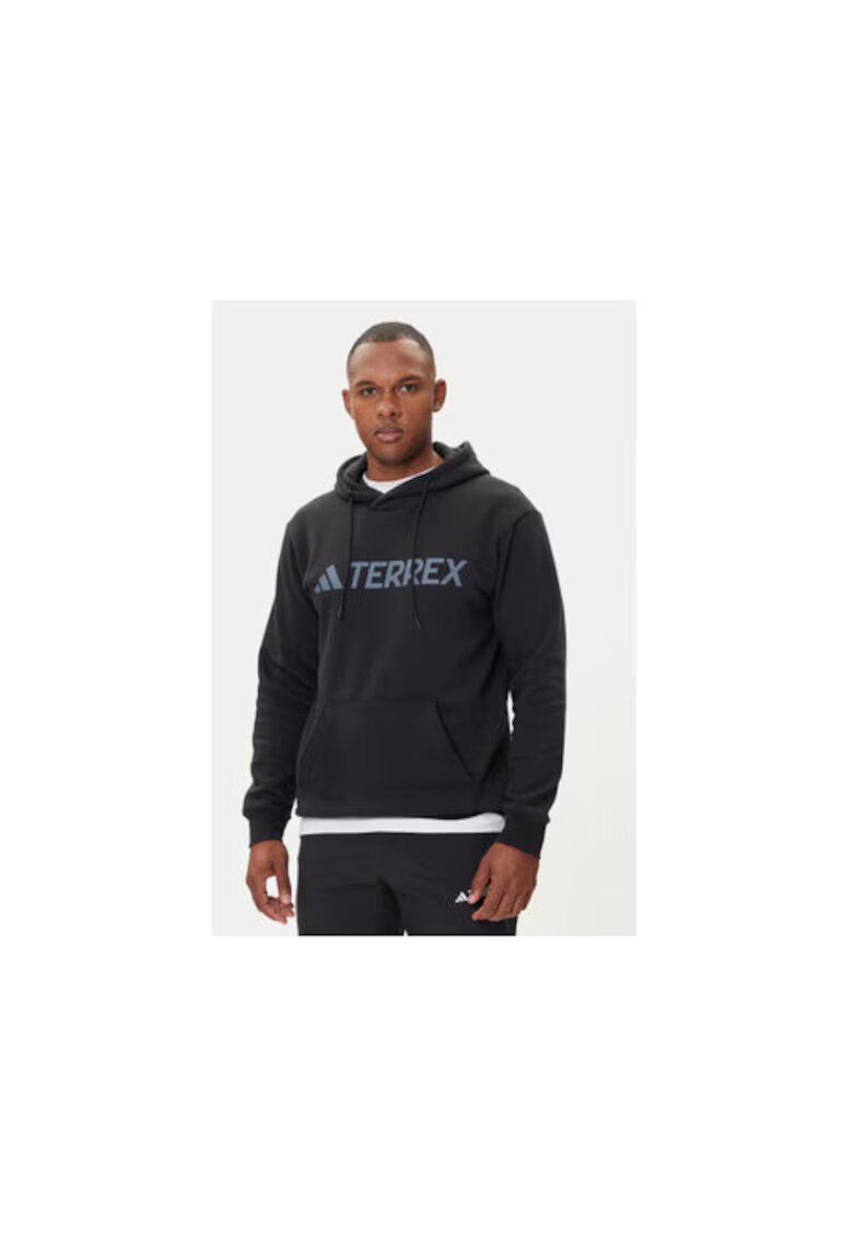 adidas Bluza sport cu imprimeu logo