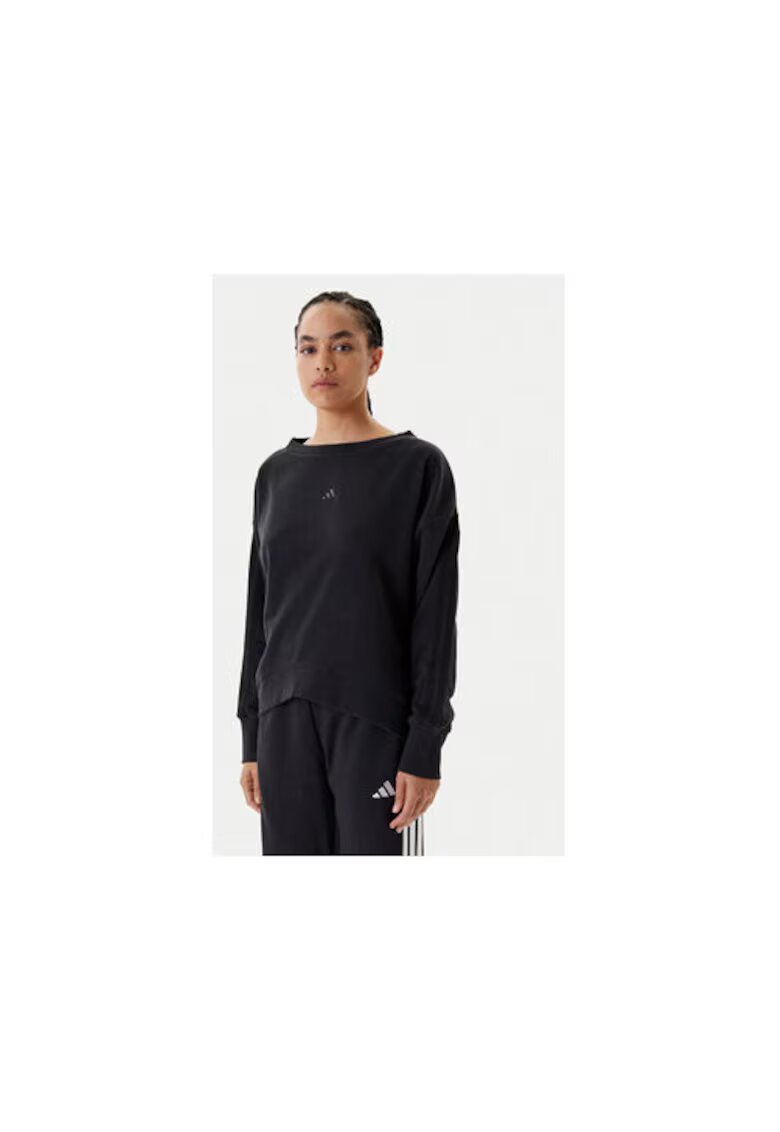 adidas Bluzon lifestyle cu decolteu barcuta