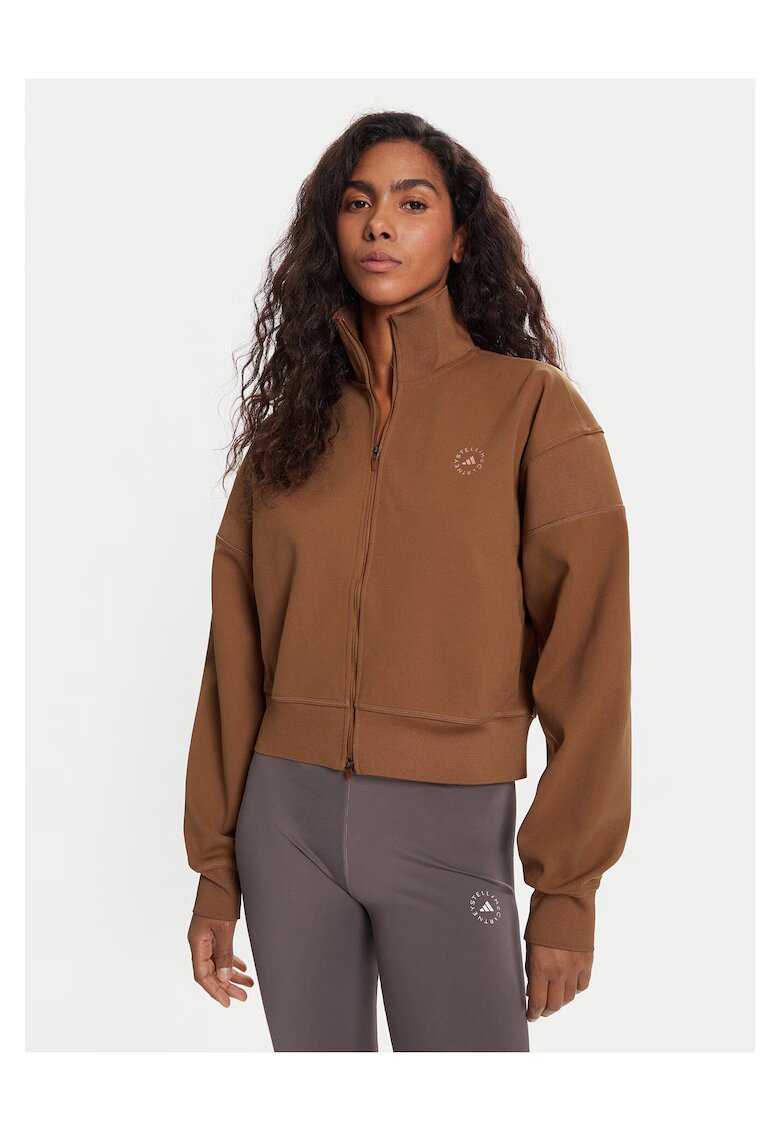 adidas by Stella McCartney Hanorac dama maro