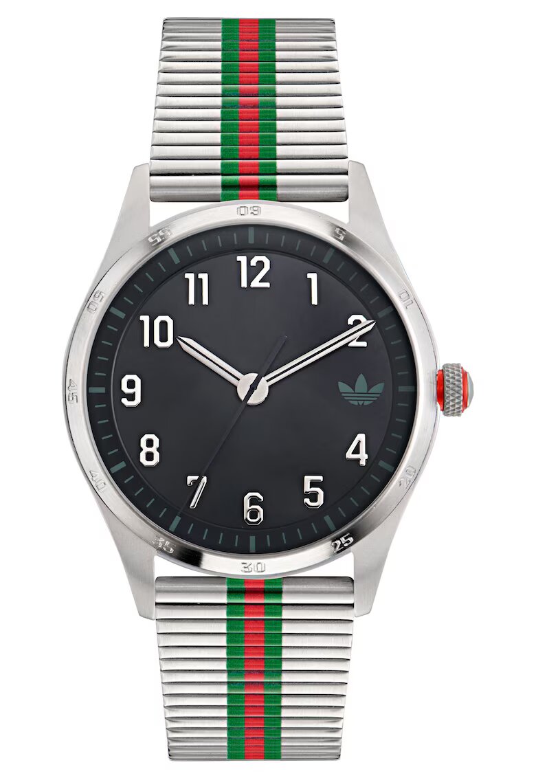 adidas Ceas barbatesc Code Four - argintiu - curea inox - rezistenta la apa 5 ATM