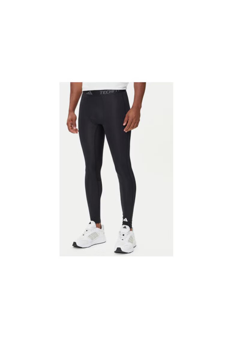 adidas Colanti din poliester - cu banda logo in talie