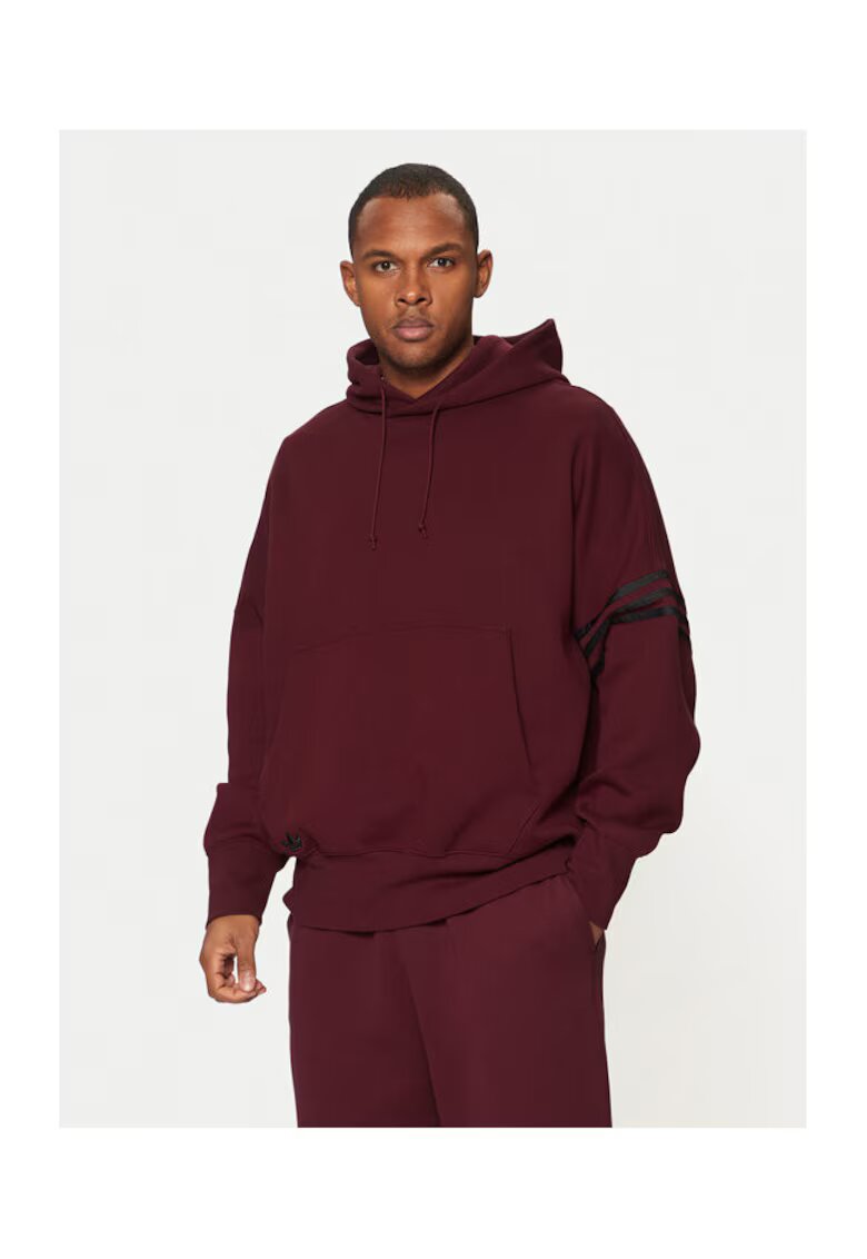 adidas Hanorac barbati bordo -