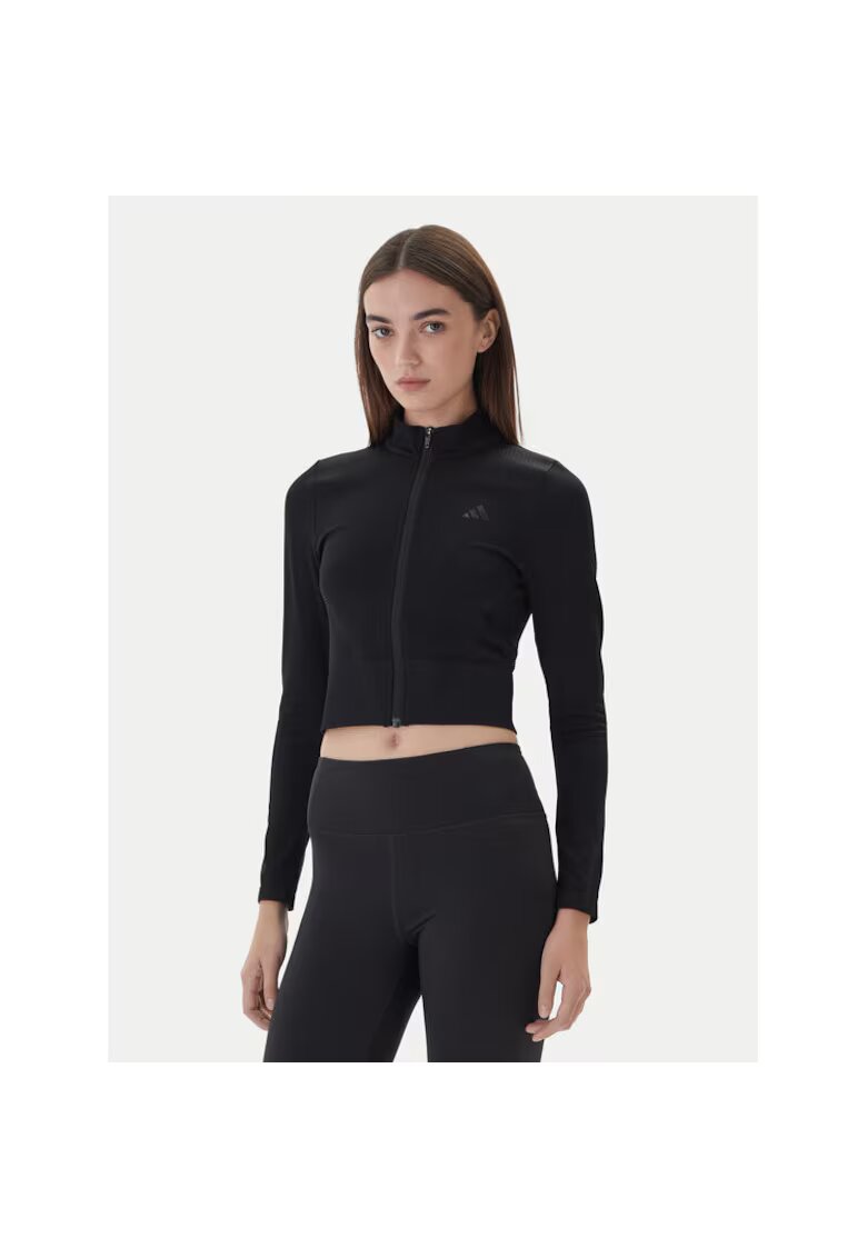 adidas Hanorac sport pentru dama negru