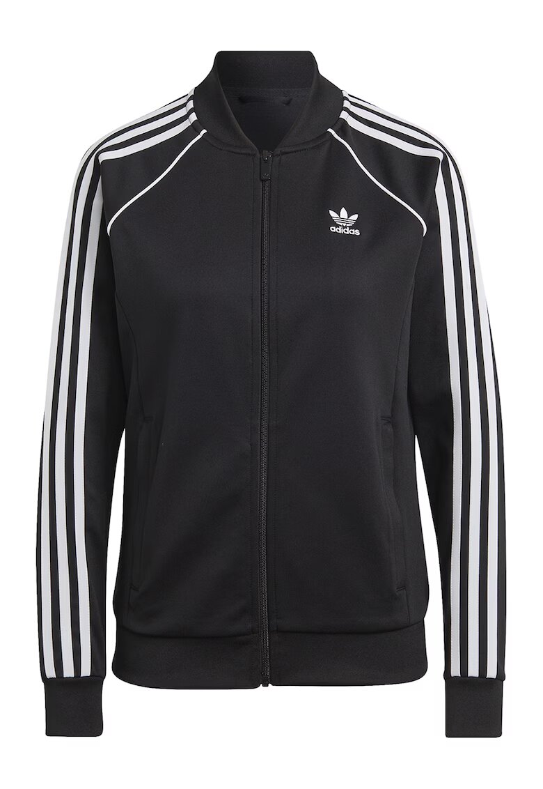 adidas Originals Bluza de trening cu fermoar Adicolor Classics - Negru