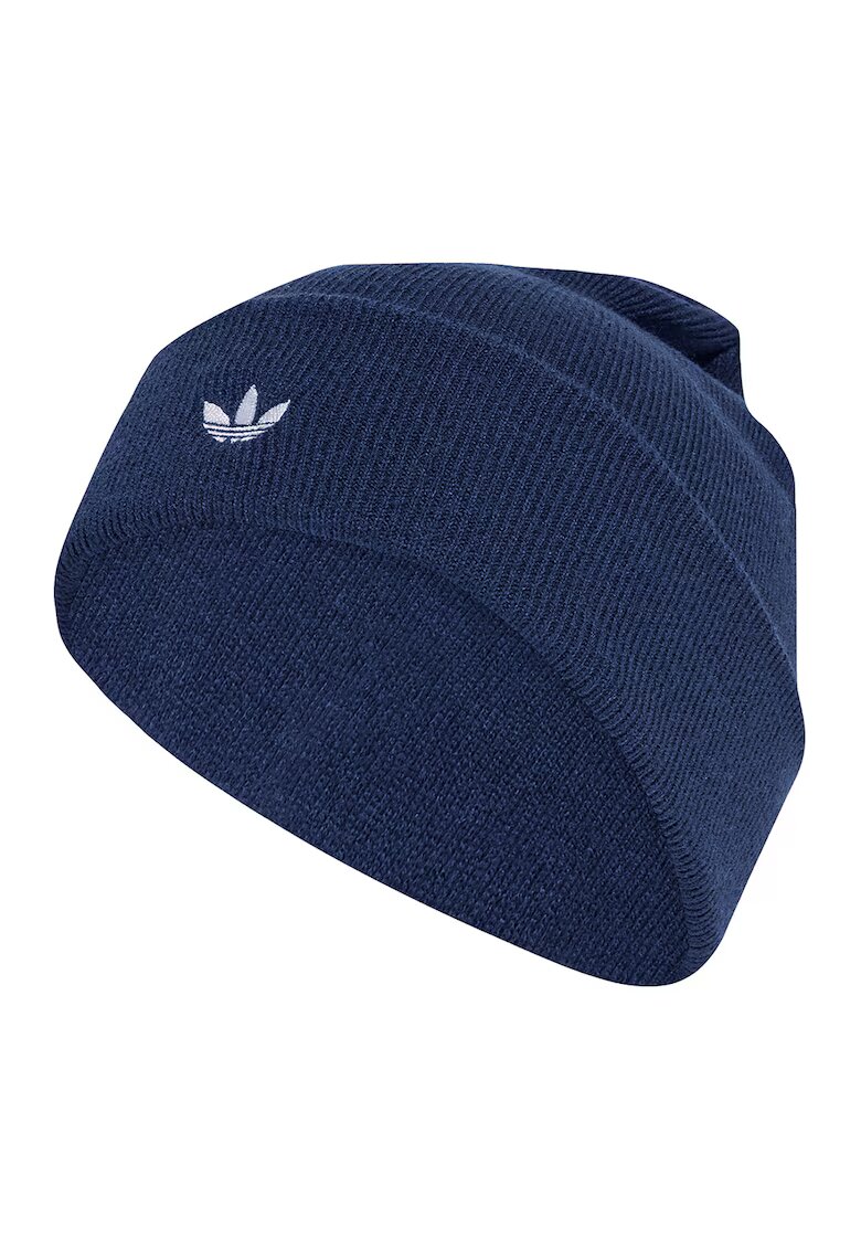 adidas Originals Caciula tricotata unisex Adicolor - Alb/Albastru indigo