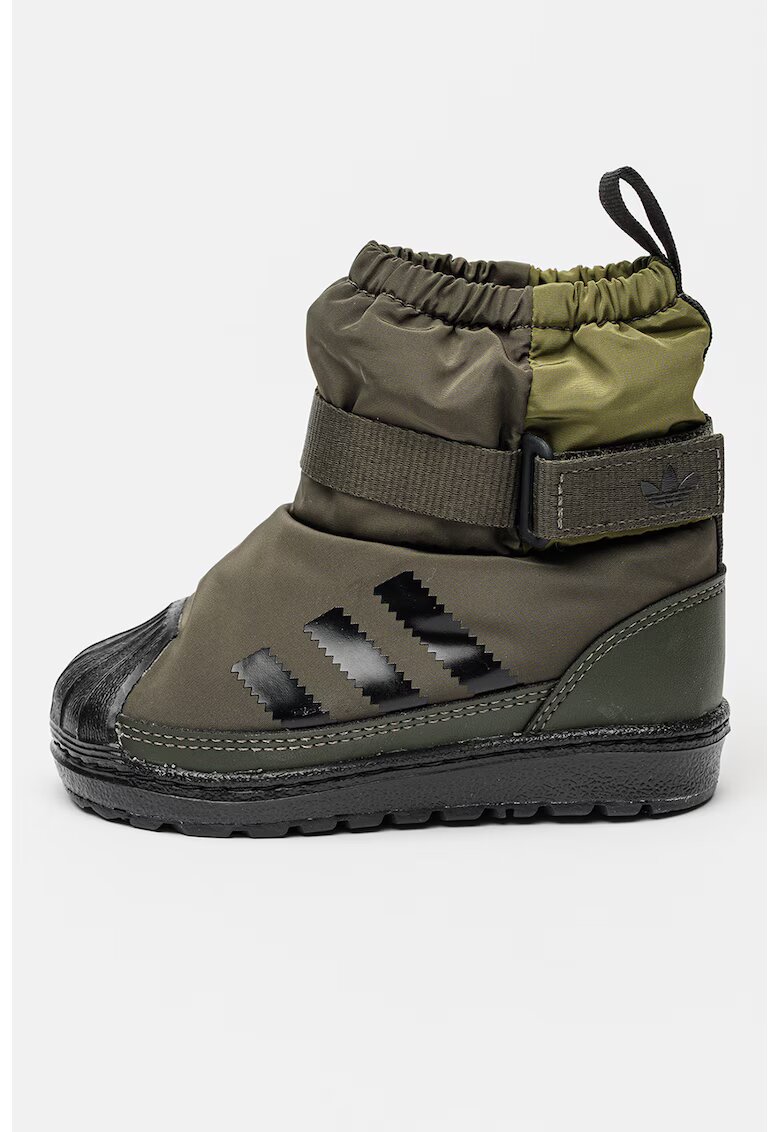 adidas Originals Ghete de zapada cu inchidere velcro Superstar 360 - Kaki inchis