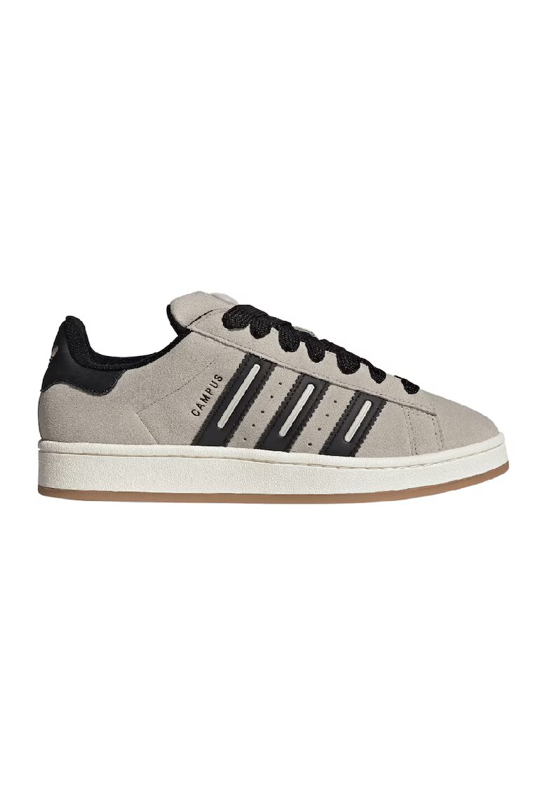 adidas Originals Pantofi sport din piele intoarsa Campus 00s - Negru/Grej
