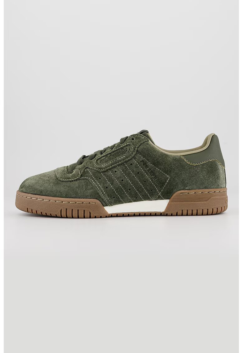 adidas Originals Pantofi sport din piele intoarsa Powerphase - Gri inchis