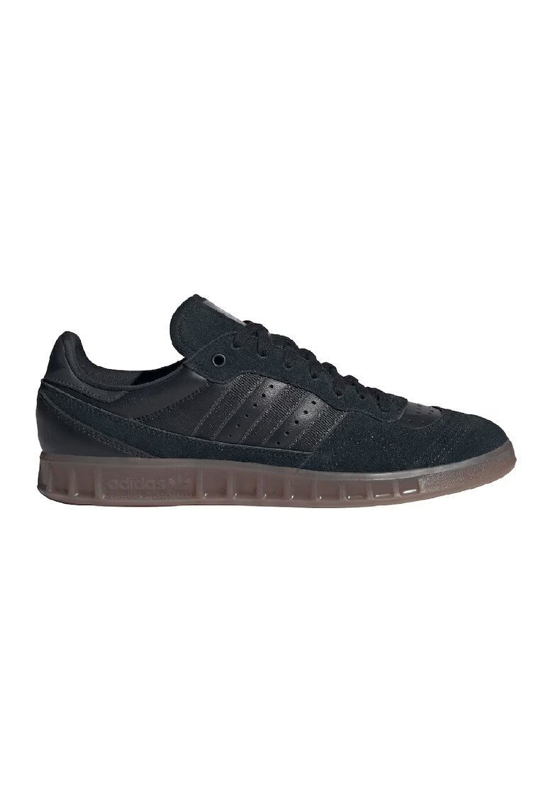 adidas Originals Pantofi sport low-cut cu garnituri din piele - Negru
