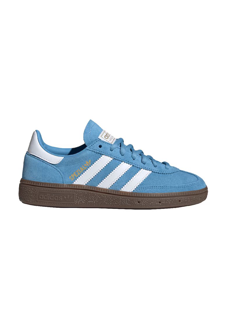 adidas Originals Pantofi sport low-cut Handball Spezia din piele intoarsa - Albastru deschis
