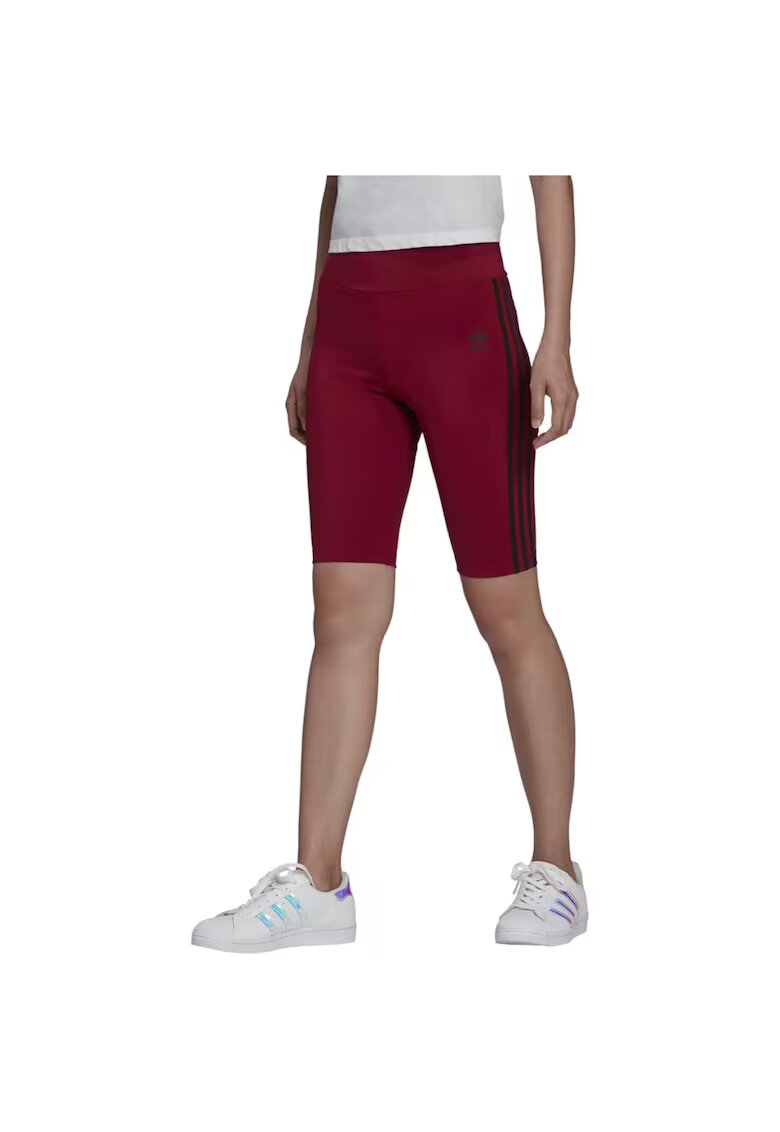 adidas Pantaloni scurti sport bordeaux - material usor - fara inchizatoare - pentru femei