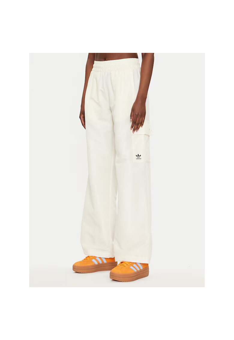 adidas Pantaloni sport dama ecru - trening
