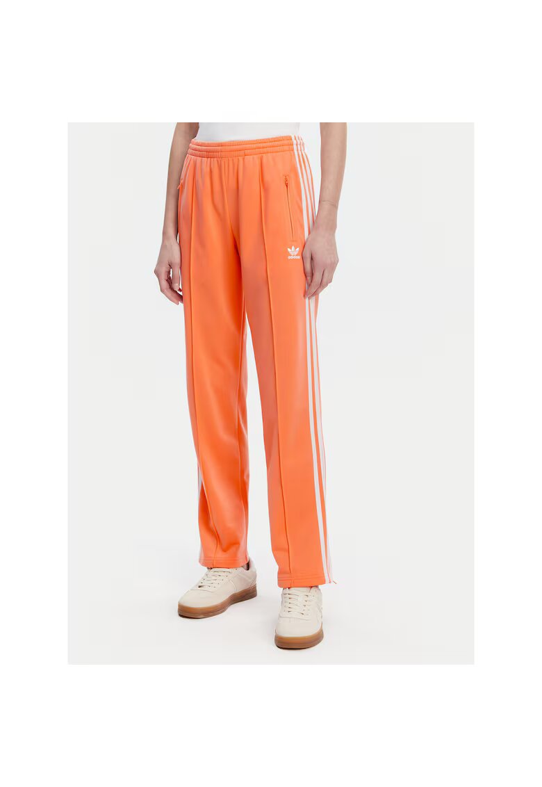adidas Pantaloni sport dama portocalii - trening
