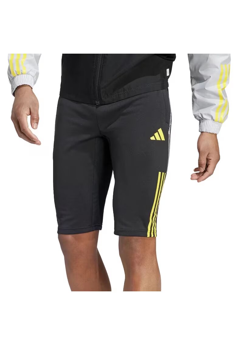 adidas Pantaloni Tiro 23 Competition Training 1/2 barbati - Negru/Galben neon