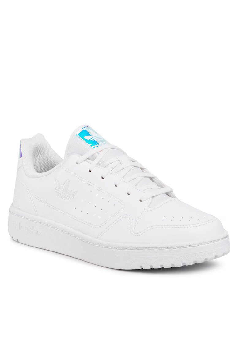 adidas Pantofi copii - Ny 90 J - piele ecologica - alb - unisex