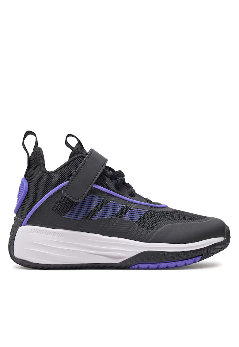 adidas Pantofi sport copii - Ownthegame 3.0 - negru/albastru/alb - tesatura