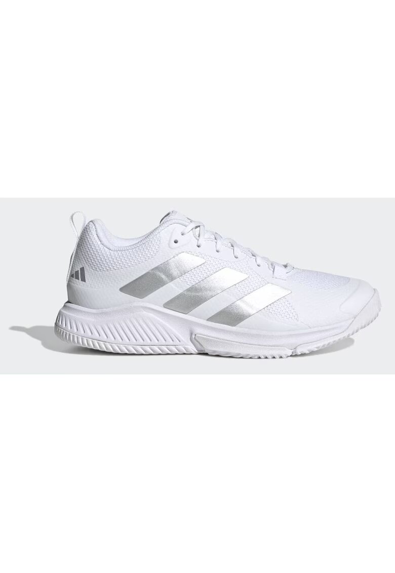 adidas Pantofi sport - Court Team Bounce 2.0 - alb/argintiu - HR1235 - Alb