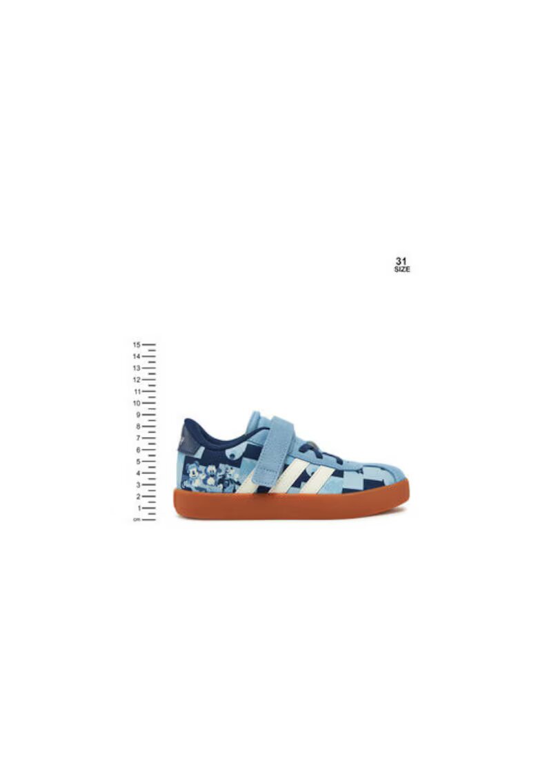 adidas Pantofi sport din piele cu inchidere velcro