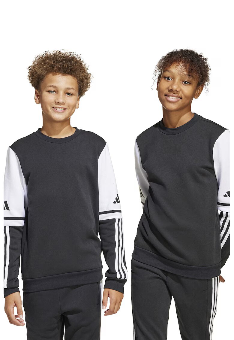 adidas Performance Bluza de trenig cu model in doua nuante - pentru fotbal - Alb/Negru