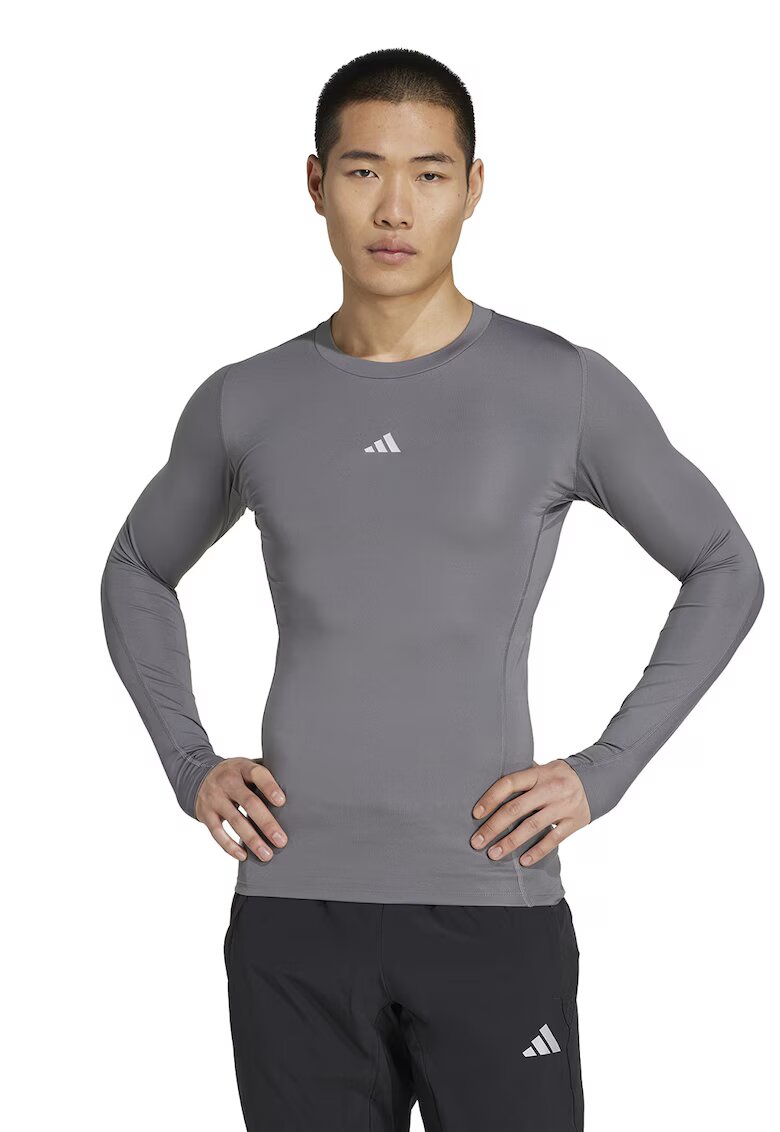 adidas Performance Bluza slim fit pentru fotbal - Gri inchis