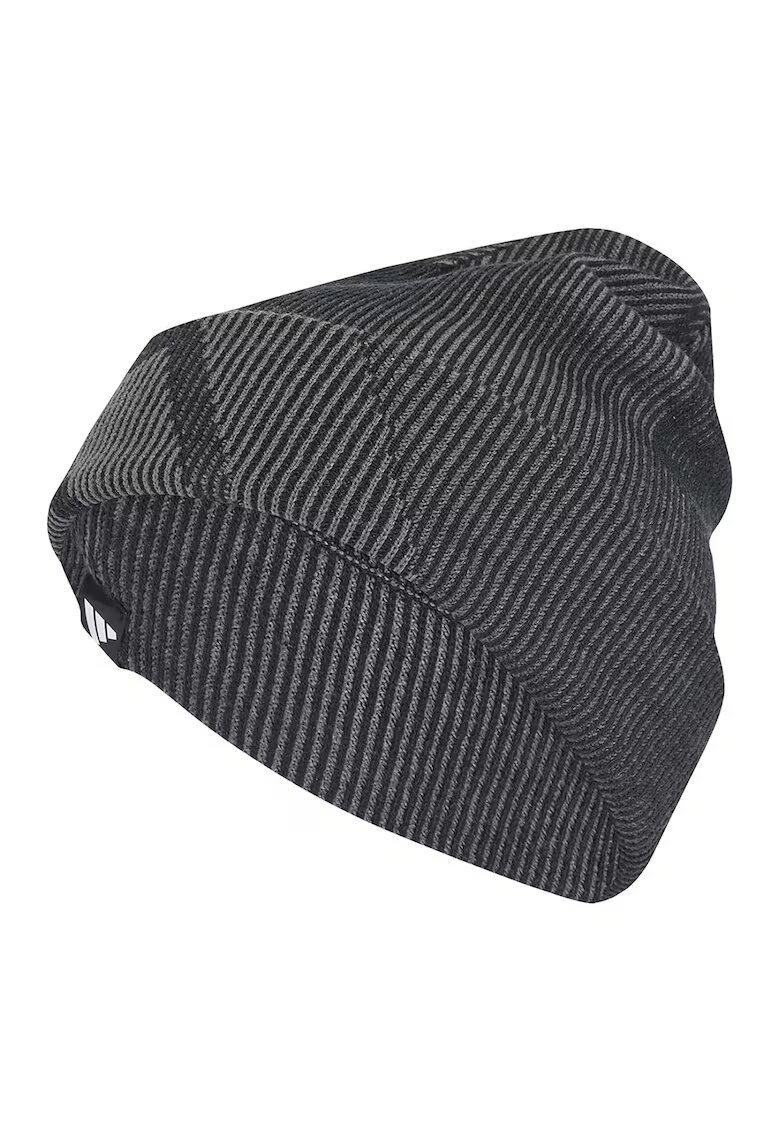 adidas Performance Caciula striata tricotata - Gri inchis