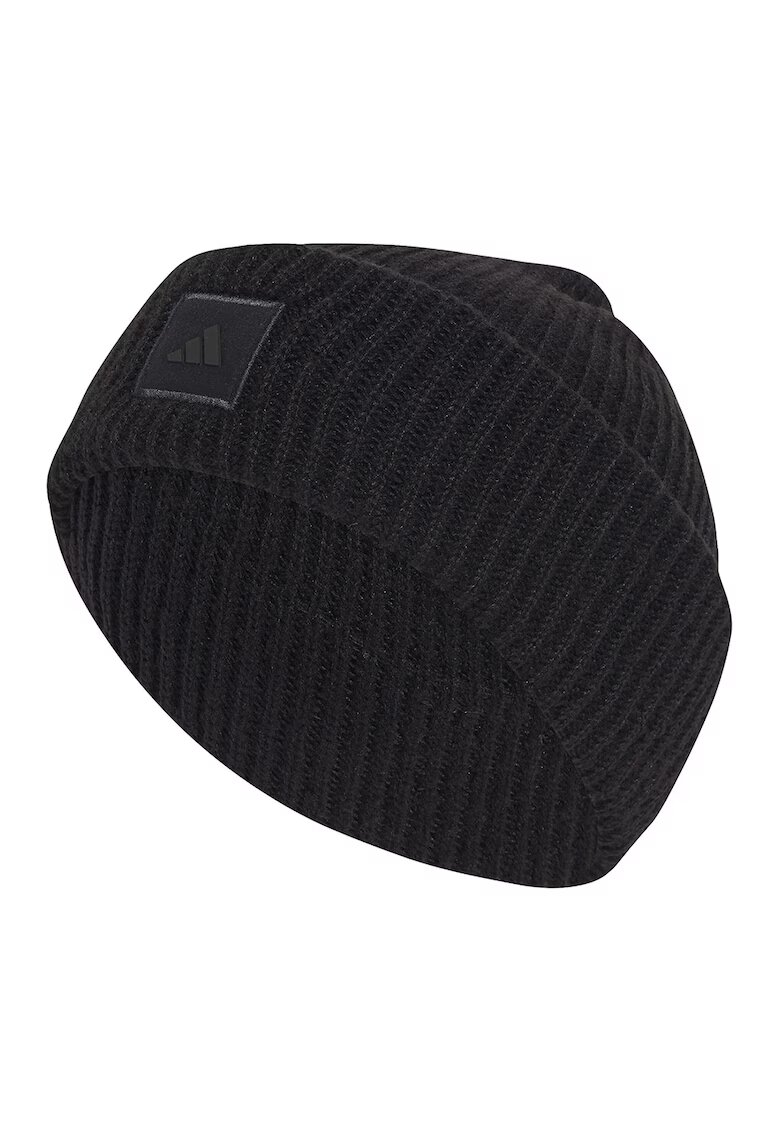 adidas Performance Caciula unisex cu aspect striat - Negru
