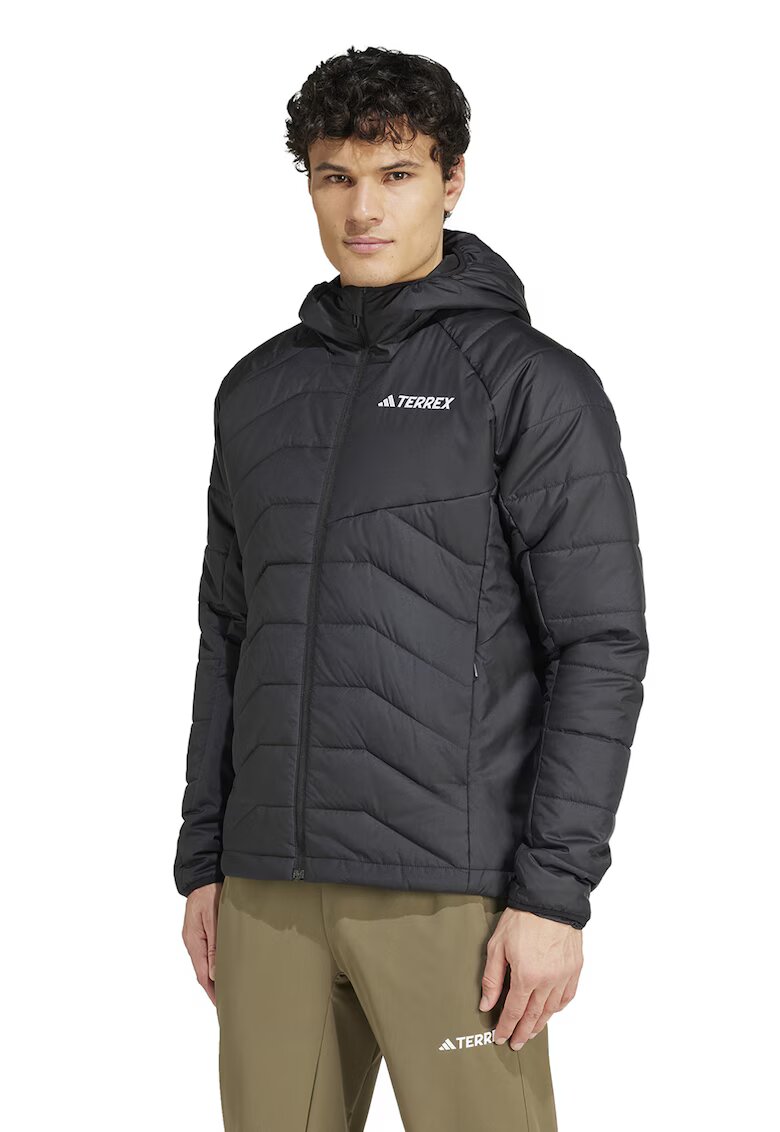 adidas Performance Geaca cu gluga pentru drumetii Terrex - Negru