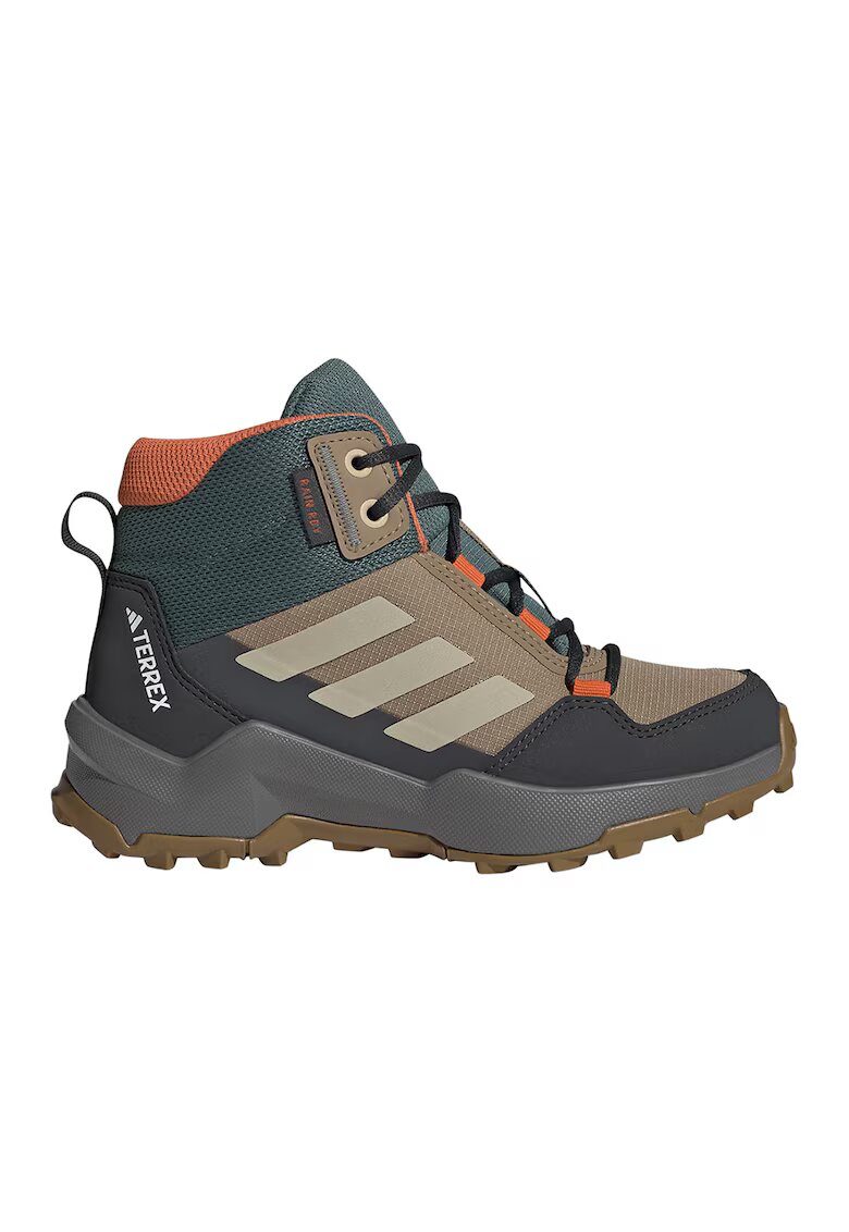 adidas Performance Ghete Terrex AX4R pentru drumetii - Portocaliu/Maro nisip/Albastru petrol