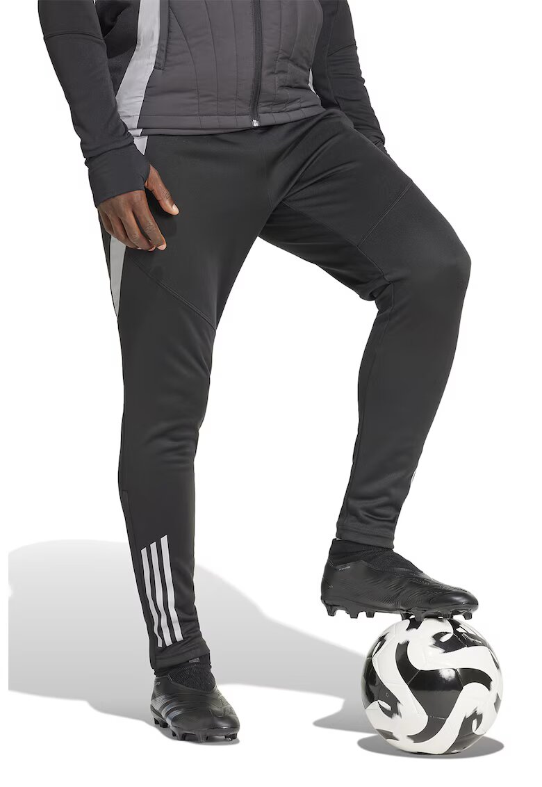 adidas Performance Pantaloni cu logo - pentru fotbal Tiro 24 - Negru/Alb murdar