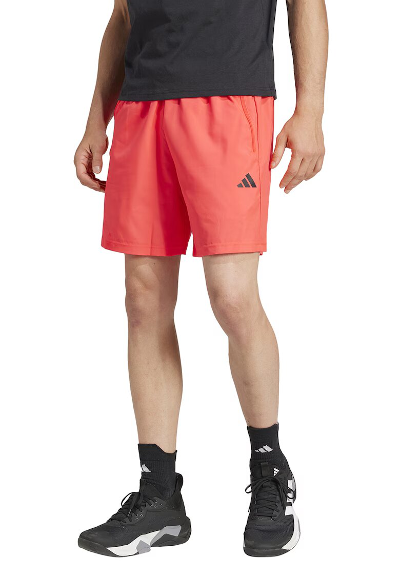 adidas Performance Pantaloni scurti cu talie ajustabila pentru antrenament - Portocaliu mandarina