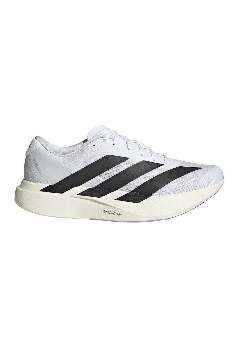 adidas Performance Pantofi Adizero cu garnituri din material sintetic - pentru alergare - Negru/Alb optic