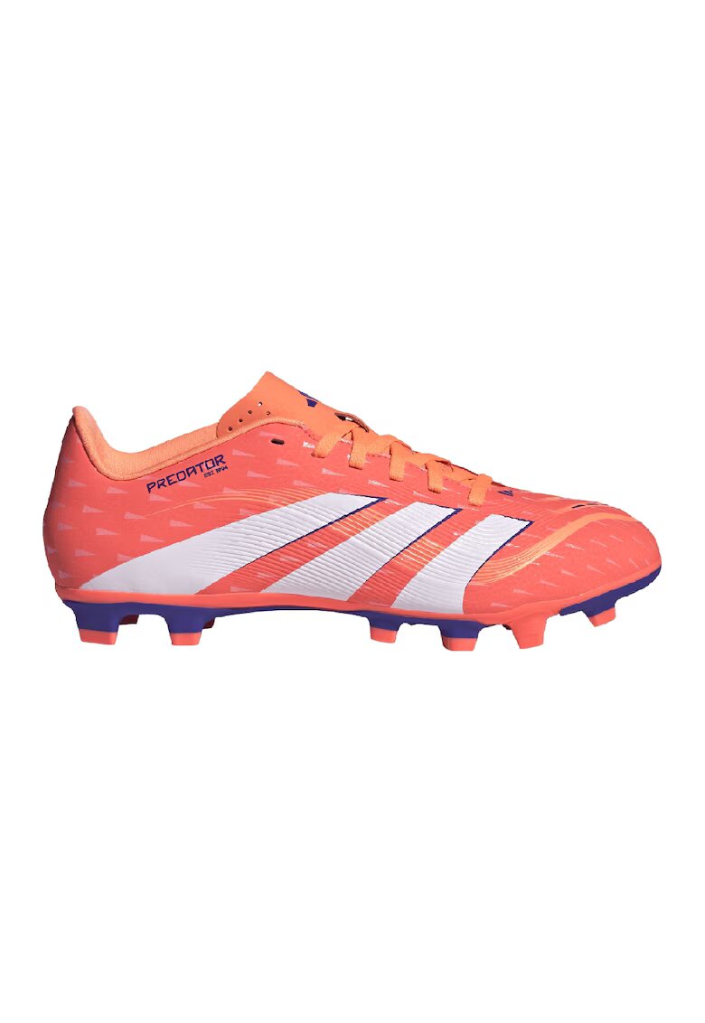 adidas Performance Pantofi cu crampoane - pentru fotbal Predator League - Alb/Portocaliu