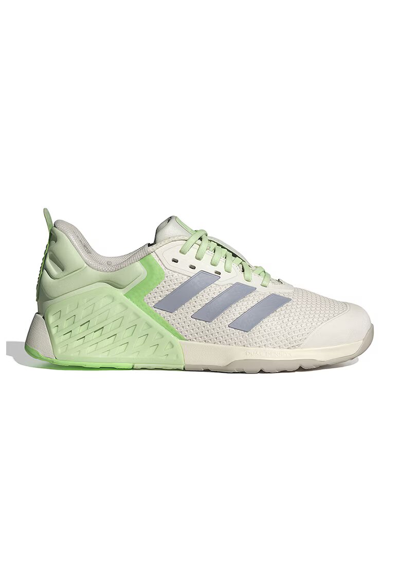 adidas Performance Pantofi pentru fitness Dropset 3 - Alb murdar/Verde lime