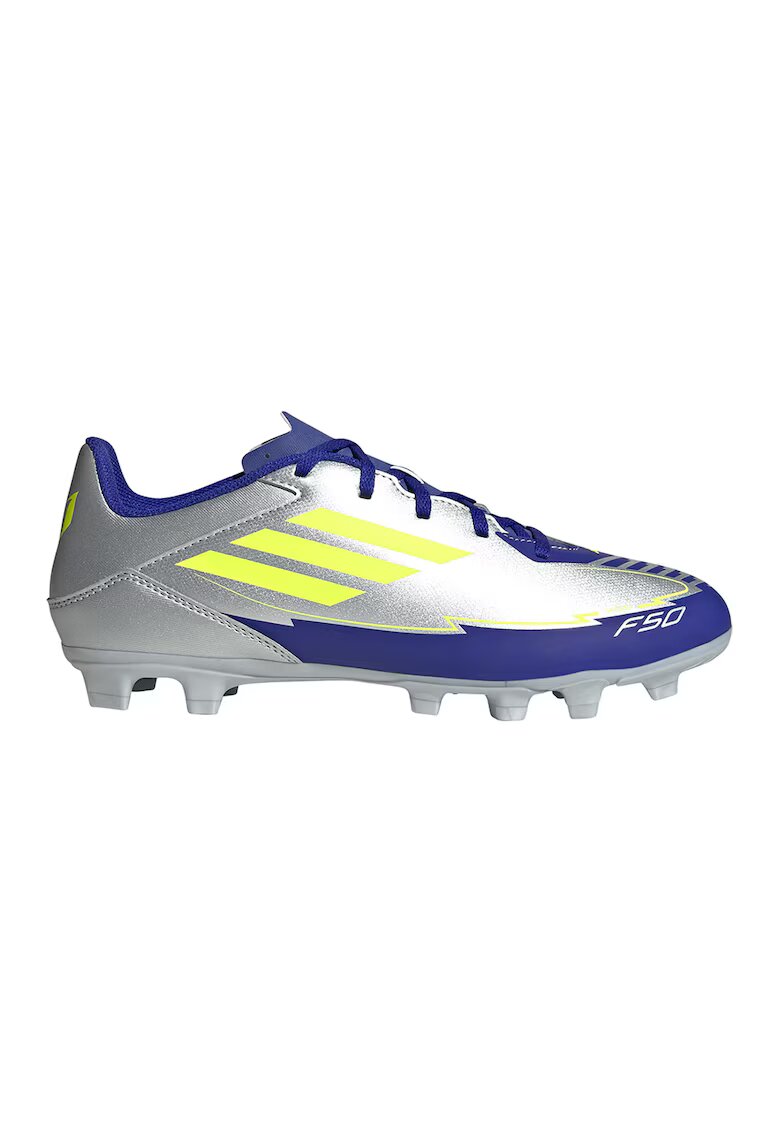 adidas Performance Pantofi pentru fotbal F50 Club Messi - Albastru/Argintiu