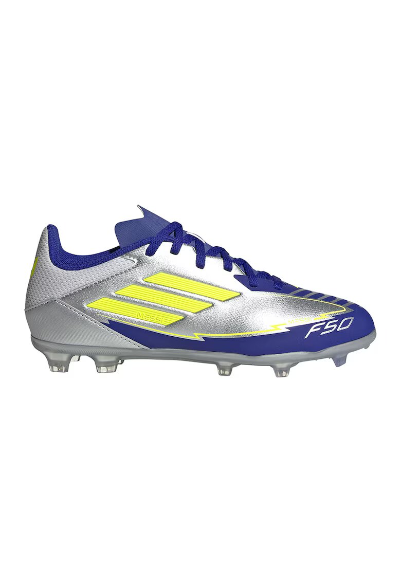 adidas Performance Pantofi pentru fotbal F50 League Messi - Albastru/Argintiu
