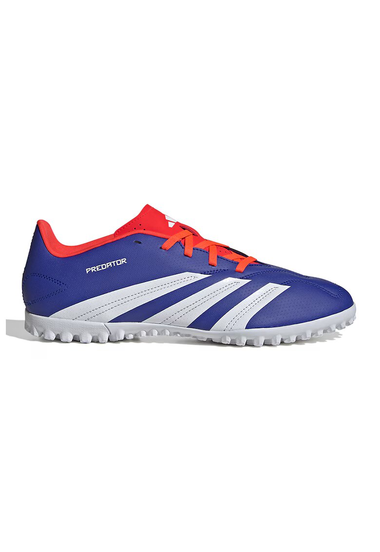 adidas Performance Pantofi pentru fotbal Predator Club - Alb/Portocaliu mandarina/Albastru royal