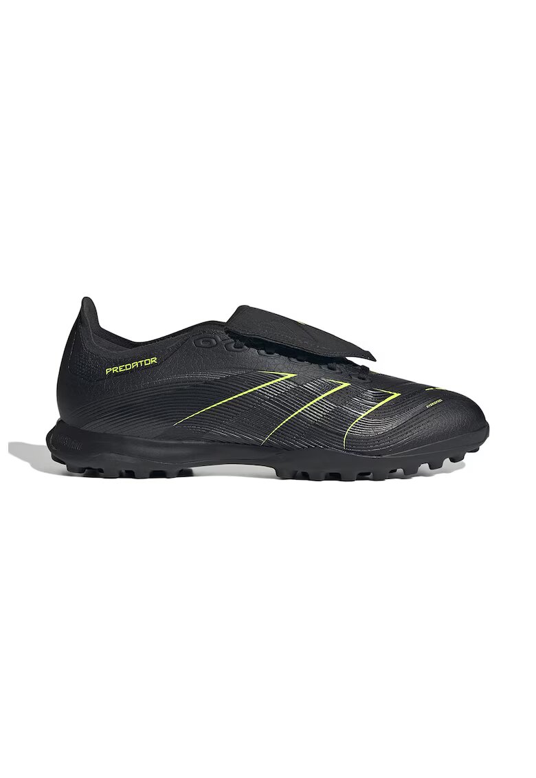 adidas Performance Pantofi Predator cu logo pentru fotbal - Negru
