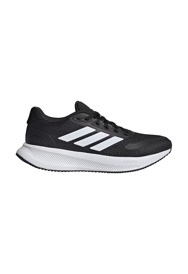 adidas Performance Pantofi Runfalcon 5 de plasa cu garnituri din material sintetice pentru alergare - Negru/Alb optic
