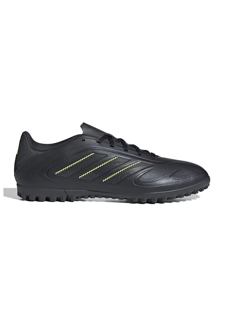 adidas Performance Pantofi sport din piele ecologica Copa 3 Court Club - Negru/Verde lime