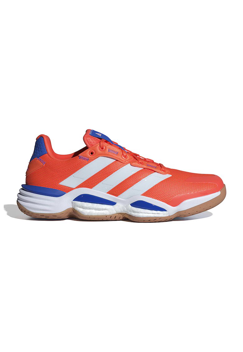 adidas Performance Pantofi Stabil 16 din plasa cu garnituri sintetice - Portocaliu/Albastru