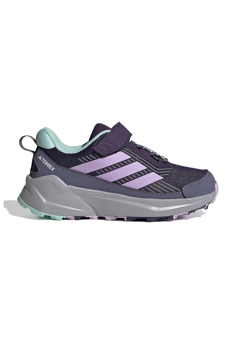 adidas Performance Pantofi Terrex Trailmaker low-cut cu velcro - pentru drumetii - Gri deschis/Violet