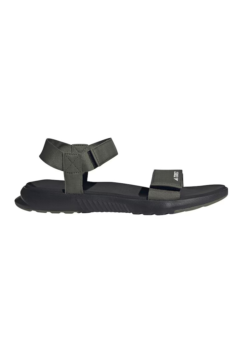 adidas Performance Sandale cu velcro si logo discret Terrex - Kaki