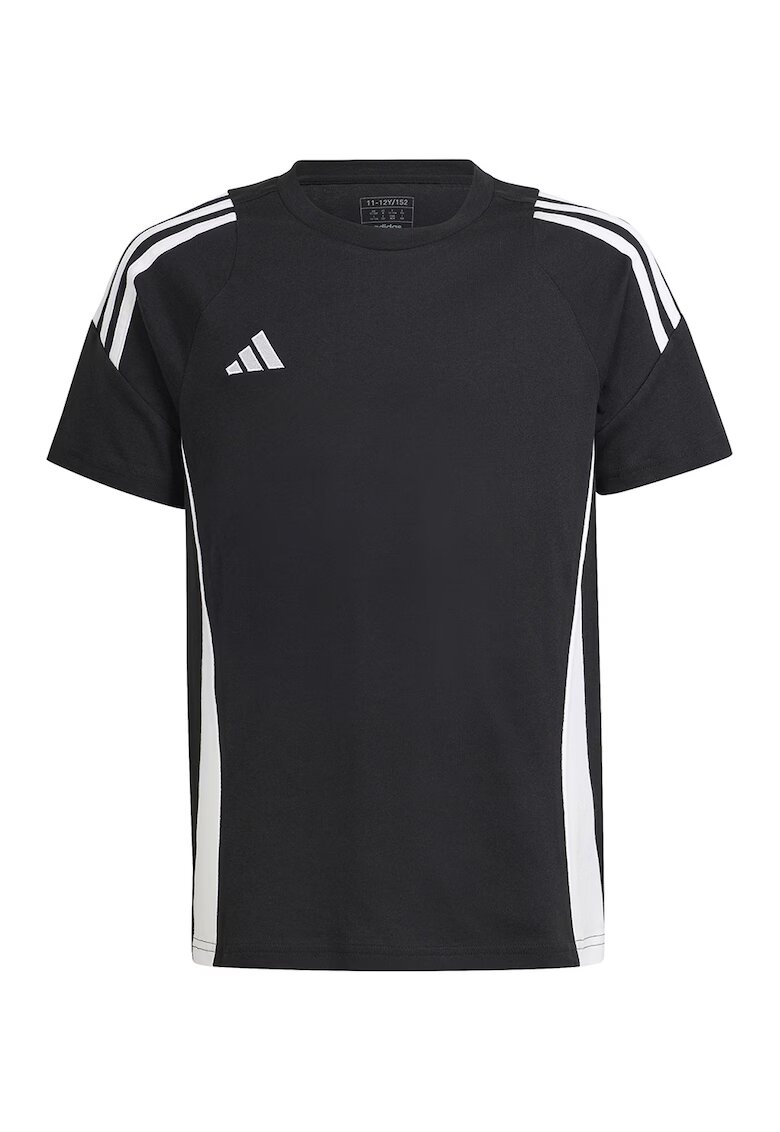 adidas Performance Tricou cu decolteu la baza gatului - pentru fotbal - Alb/Negru